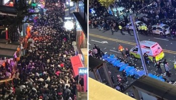 Prensas surcoreanas filtran nombres de las víctimas de la tragedia en Seúl