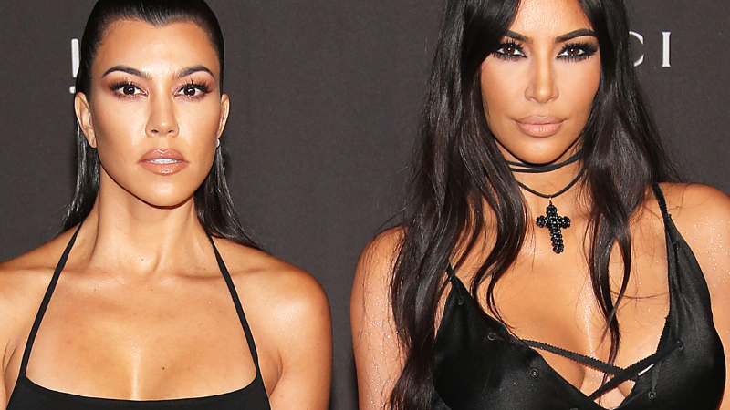 Las claves de la disputa entre las hermanas Kim y Kourtney Kardashian